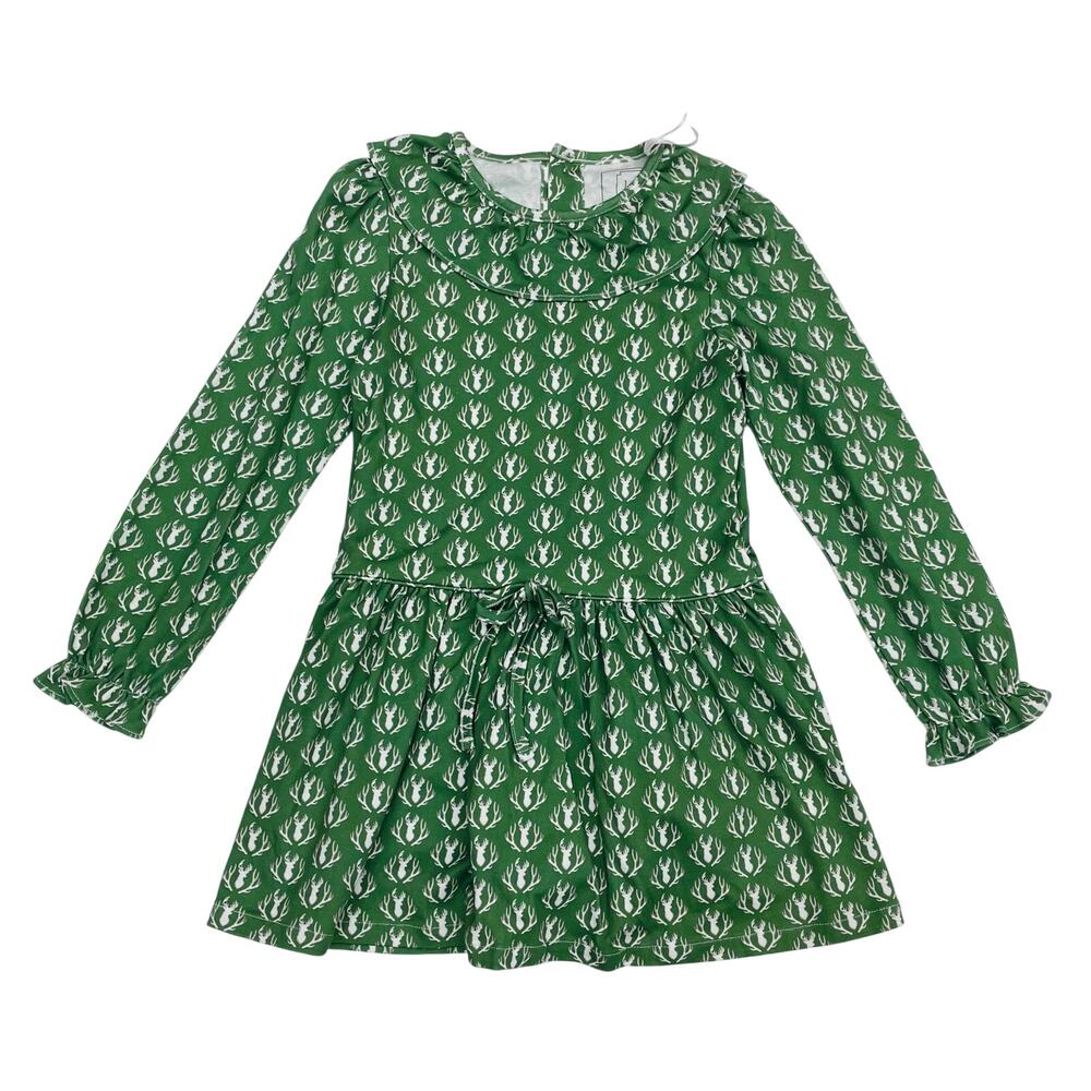 NWT Lila & Hayes 4T Ellery Dress in Deer & Antlers